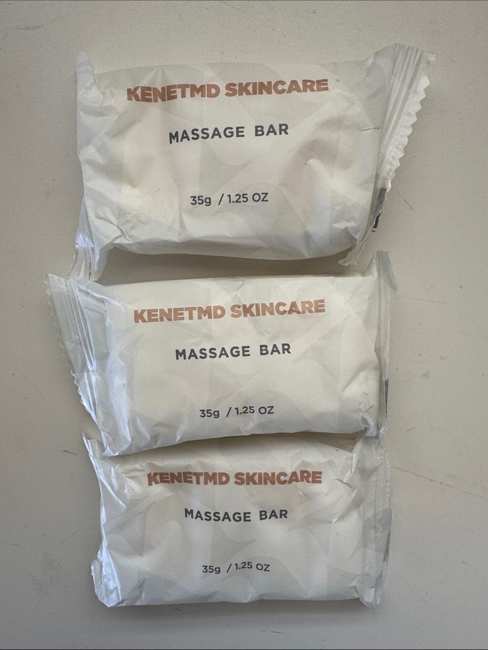 KENETMD Skincare Massage Bar - Set of 3
